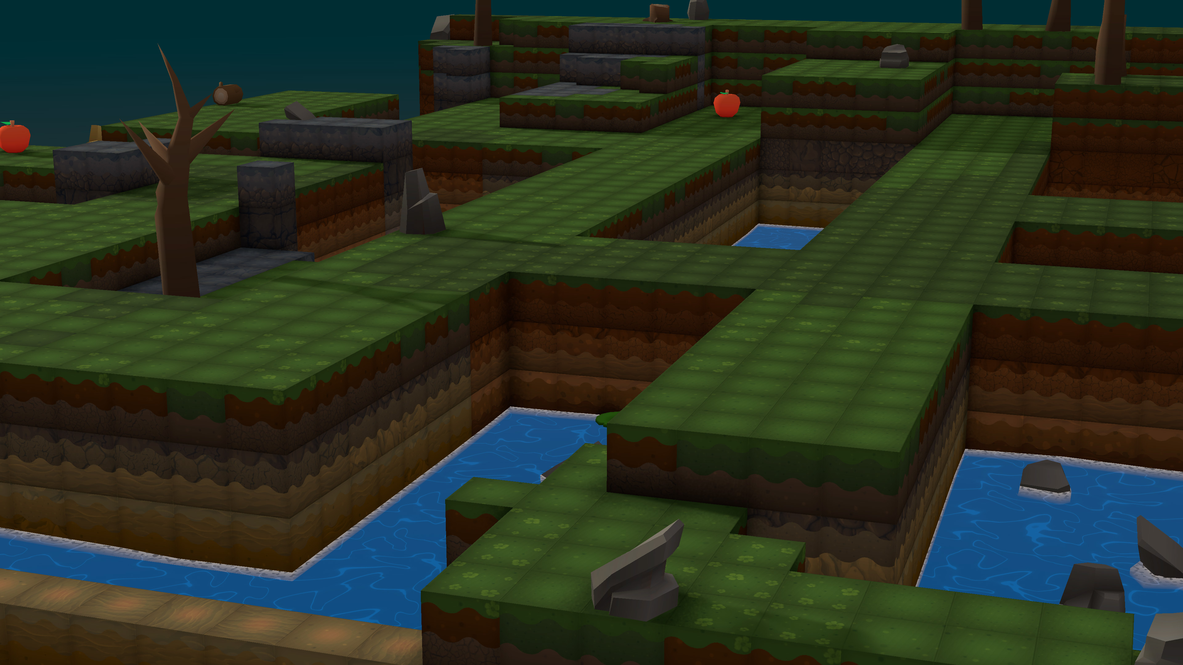 Scales of Silence - Rivers Background