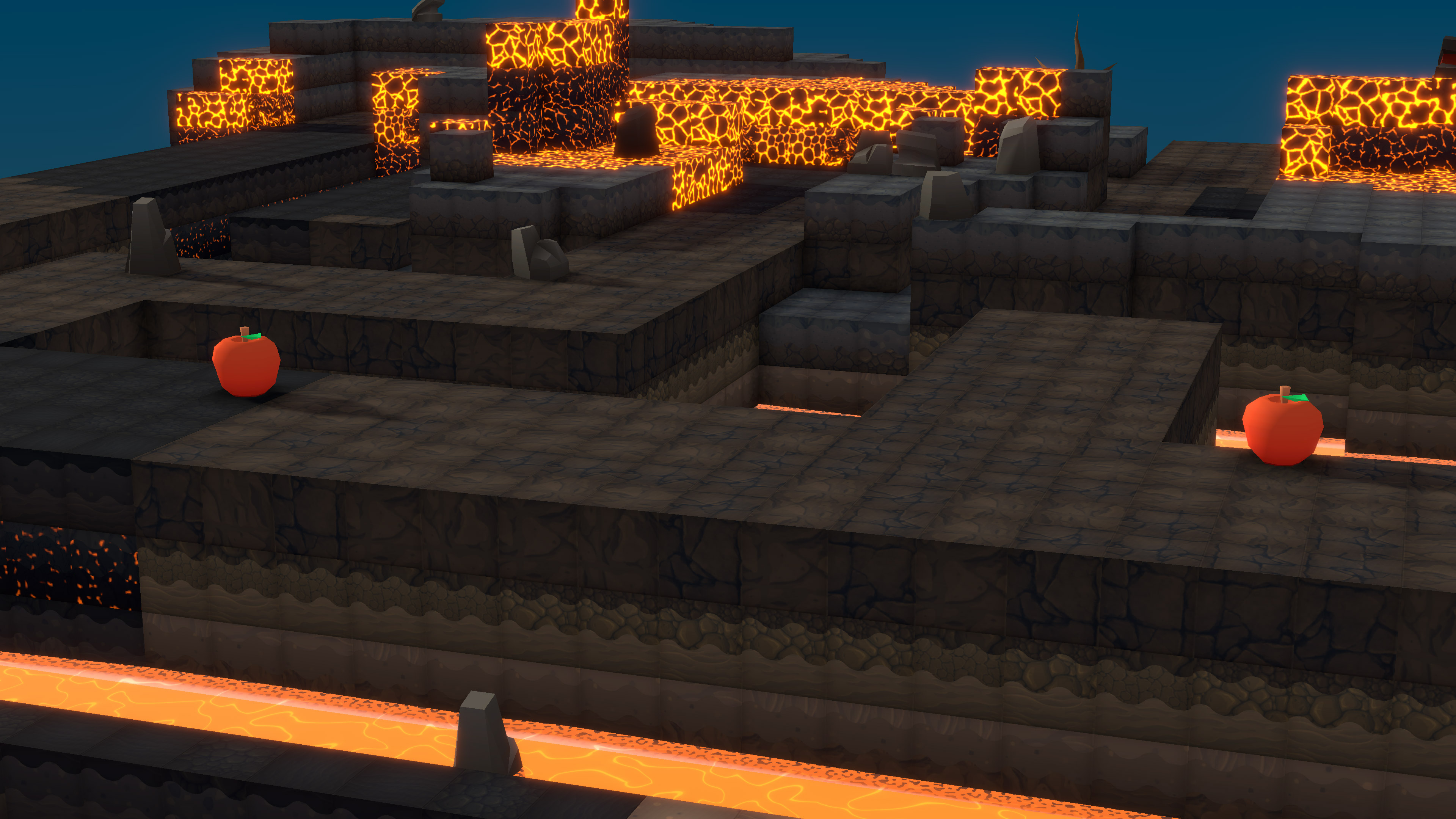 Scales of Silence - Volcano Background